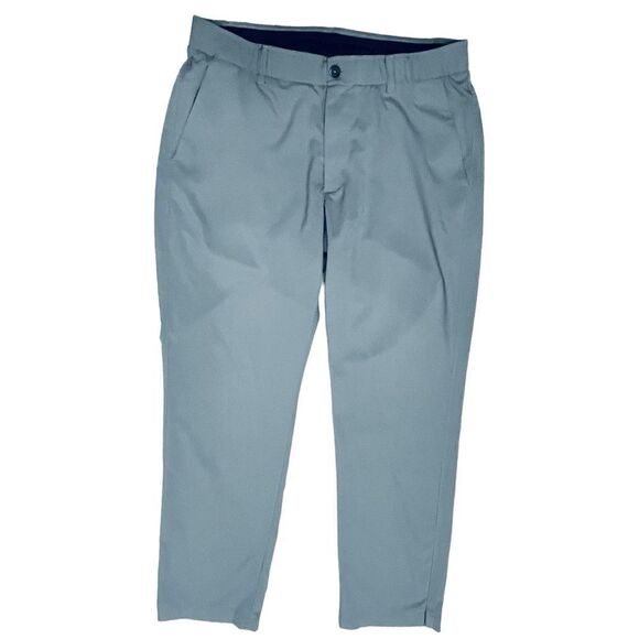 Under Armour Pants  Performance Golf Gray Flat Front - Picture 5 of 11